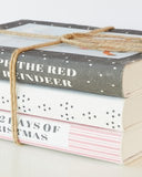 NNEDSZ Childrens Christmas Books Stack 33cm