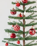 NNEDSZ Ornament Assortment Red/White 42Pcs