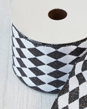 NNEDSZ Ribbon Roll Black/White 6.35cm
