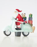 NNEDSZ Santa On Scooter 21cm