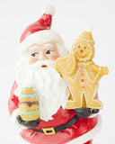 NNEDSZ Santa With Gingerbread 22cm