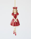 NNEDSZ Stories Ornaments Green/Red Set Of 4 10.5cm