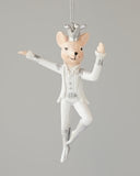 NNEDSZ Stories Ornaments White Set Of 4 10.5cm