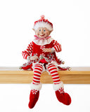 NNEDSZ CHRISTMAS CANDY STRIPE BOY ELF RD/WH 65CM