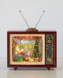 NNEDSZ Xmas Tv Music Box 17cm