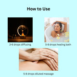 NNEDSZ Court Pure and Essential Oils Breathe Easy 10ml