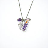 NNEDSZ Gift Box - Crystal Bottle (Amethyst) + Purify Oil Blend