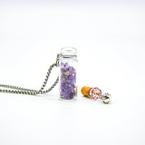 NNEDSZ Gift Box - Crystal Bottle (Amethyst) + Purify Oil Blend