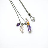 NNEDSZ Gift Box - Crystal Bottle (Amethyst) + Purify Oil Blend