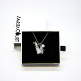 NNEDSZ Gift Box - Crystal Bottle (Aquamarine) + Purify Oil Blend