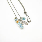 NNEDSZ Gift Box - Crystal Bottle (Aquamarine) + Purify Oil Blend