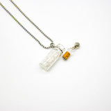 NNEDSZ Gift Box - Crystal Bottle (Clear Quartz) + Purify Oil Blend