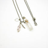 NNEDSZ Gift Box - Crystal Bottle (Clear Quartz) + Purify Oil Blend