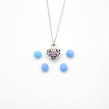NNEDSZ Gift Box - Heart Lock White Gold + Purify Oil Blend