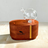 NNEDSZ Portable Mini Orb Diffuser Redwood | Waterless Aroma Diffuser | No Plastics Essential Oil Diffusing