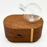NNEDSZ Portable Mini Orb Diffuser Redwood | Waterless Aroma Diffuser | No Plastics Essential Oil Diffusing