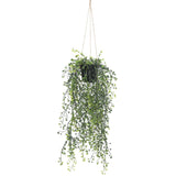 NNEDSZ Artificial Hanging Pearls (Potted) 56cm UV Resistant