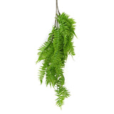 NNEDSZ Artificial Hanging English Fern (Two-Tone) Foliage UV Resistant 80cm