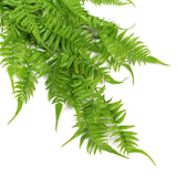 NNEDSZ Artificial Hanging English Fern (Two-Tone) Foliage UV Resistant 80cm
