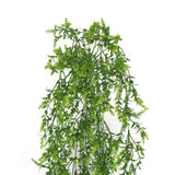 NNEDSZ Artificial Dense Hanging Evergreen Plant (Two-Tone) UV Resistant 80cm