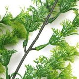 NNEDSZ Artificial Hanging Bell Leaf Plant 80cm Long UV Resistant