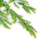 NNEDSZ Artificial Hanging Bell Leaf Plant 80cm Long UV Resistant