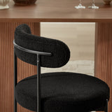 NNEDSZ Amia Set of 2 Dining Chair in Black