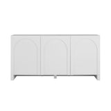 NNEDSZ Dome White 3 Doors Sideboard
