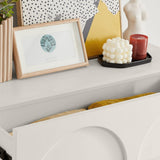 NNEDSZ Dome White Sideboard