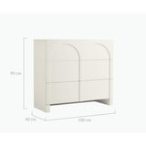 NNEDSZ Dome White Sideboard