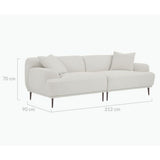 NNEDSZ Asher 3 Seater Sofa