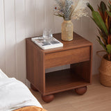 NNEDSZ Orbie Bedside Table in Walnut