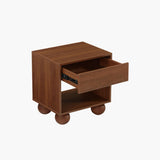 NNEDSZ Orbie Bedside Table in Walnut