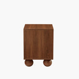 NNEDSZ Orbie Bedside Table in Walnut