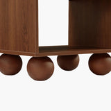 NNEDSZ Orbie Bedside Table in Walnut