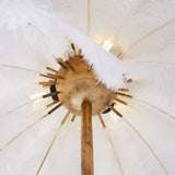 NNEDSZ Demi Feathered Floor Lamp