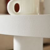 NNEDSZ Julia White Round Coffee Table