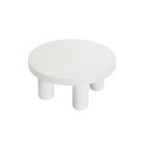 NNEDSZ Julia White Round Coffee Table