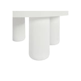 NNEDSZ Julia White Round Coffee Table