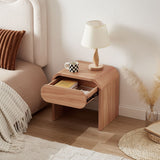 NNEDSZ Olga Natural Bedisde Table
