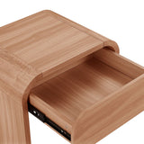 NNEDSZ Olga Natural Bedisde Table