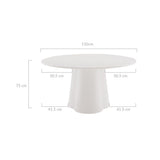 NNEDSZ Sora Round Dining Table