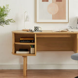 NNEDSZ Tate Wooden Curved Desk