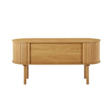 NNEDSZ Tate Wooden Curved Desk