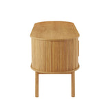 NNEDSZ Tate Wooden Curved Desk