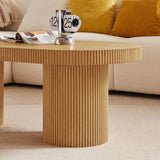 NNEDSZ Tate Oval Coffee Table