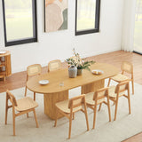 NNEDSZ Tate 8 Seater Dining Table in Natural