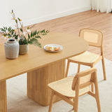 NNEDSZ Tate 8 Seater Dining Table in Natural