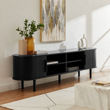 NNEDSZ Tate 200cm TV Unit in Black