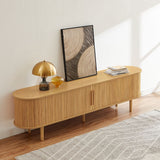 NNEDSZ Tate 200cm TV Unit in Natural